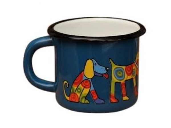 Smaltum Tasse dunkelblau 7cm