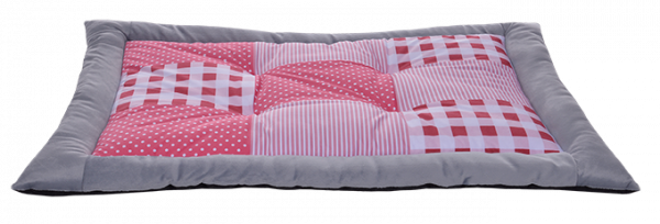 Petlando Patchwork Decke rosa/rot