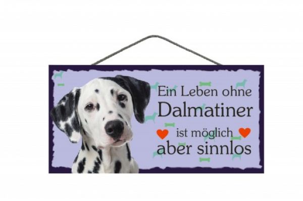 Dogsign Dalmatien