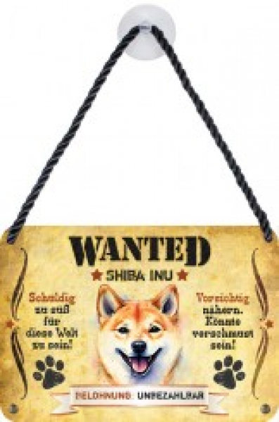 Pet Sign Shiba Inu