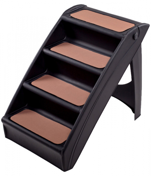 UPP Folding Dog Car Ramp for Pets | black