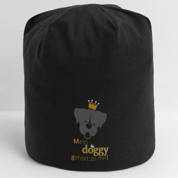 Prinz Poldi Beanie "Mein doggy gehört zu mir"