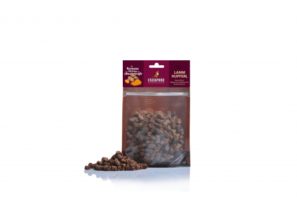 Escapure Lamm Hupferl m. Kurkuma 150g