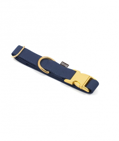 Brott Collar "Green Musk" - vegan leather with golden clasp - Kopie