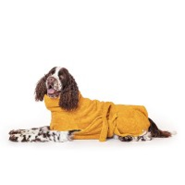 Lill's DOG Organic Cotton Dog Bathrobe "Amber