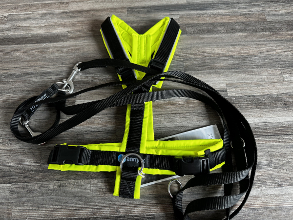 DOGFELLOW Leash simply adjustable black