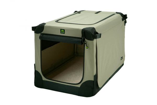 MAELSON faltbare Hundebox Soft Kennel 82 beige