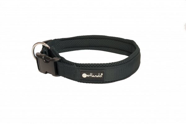 Petlando Mesh Halsband schwarz