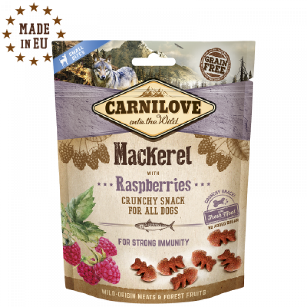 Crunchy Mackerel with Raspberries 200g