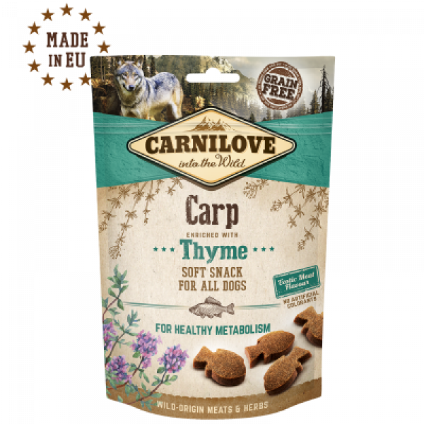 Carnilove Soft Snack Karpfen mit Thymian 200g