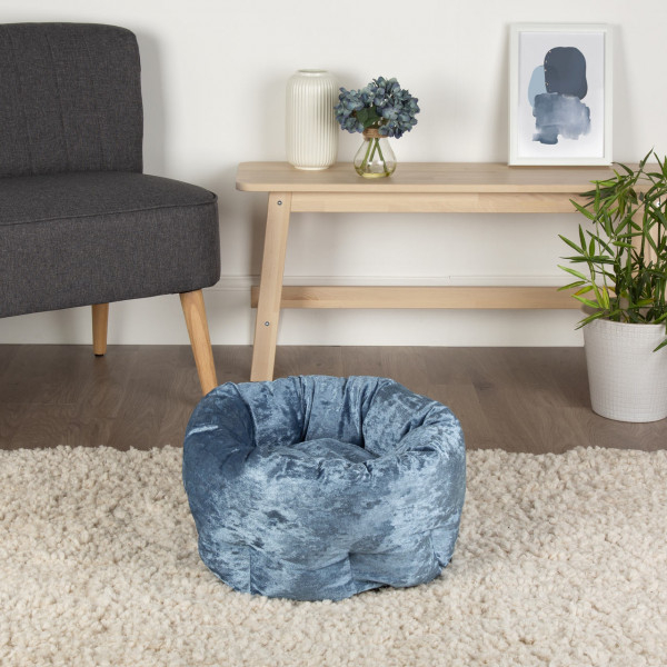 Scruffs Velvet Hundebett weiß