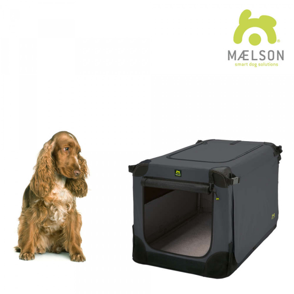 MAELSON foldable Dogbox Soft Kennel 72 anthracite