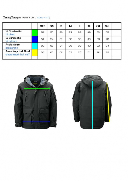 Owney - Taraq Unisex Parka Anthracite