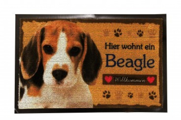 Fussmatte Beagle