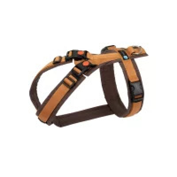 Anny-X harness open Fun brown/ amber