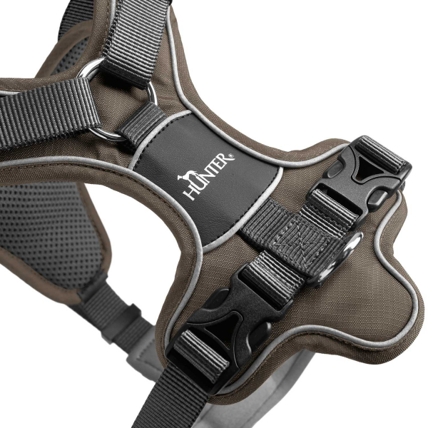 Hunter Harness DIVO brown/grey