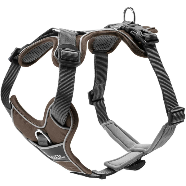Hunter Harness DIVO brown/grey