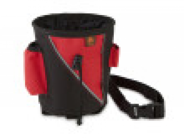 Firedog Leckerlitasche groß schwarz/rot