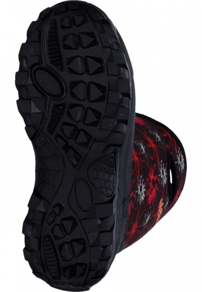 93' Fella Outdoorstiefel Annie hoch black/ red