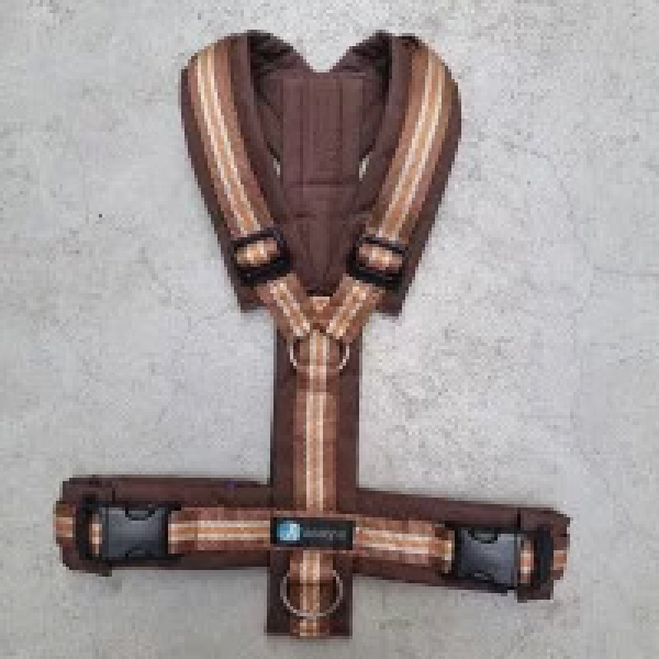 Anny-X Brustgeschirr Fun Kastanie - limited Edition