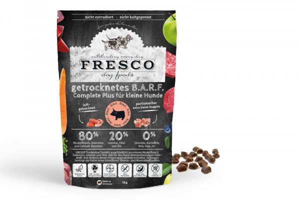 Dry BARF Complete Plus Beef for small dogs