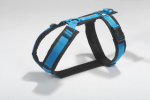 Anny-X Brustgeschirr Fun schwarz/blau